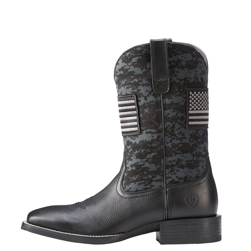 Ariat Sport Patriot - Western Laarzen Zwart Heren - 17298-898